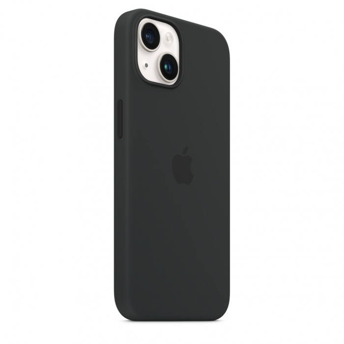 Apple iPhone 14 Silicone Case with MagSafe - Midnight [2]