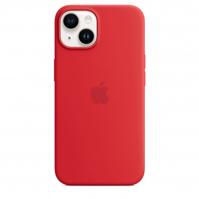 Apple iPhone 14 Silicone Case with MagSafe - (PRODUCT)RED [4]