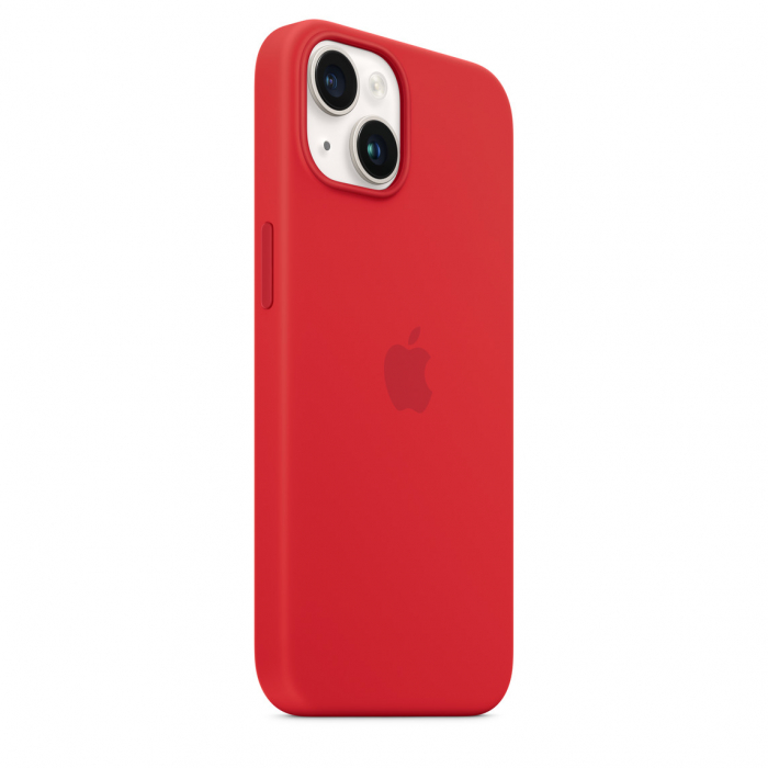 Apple iPhone 14 Silicone Case with MagSafe - (PRODUCT)RED [7]