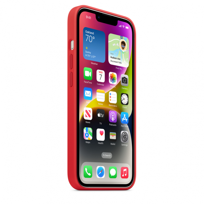 Apple iPhone 14 Silicone Case with MagSafe - (PRODUCT)RED [4]