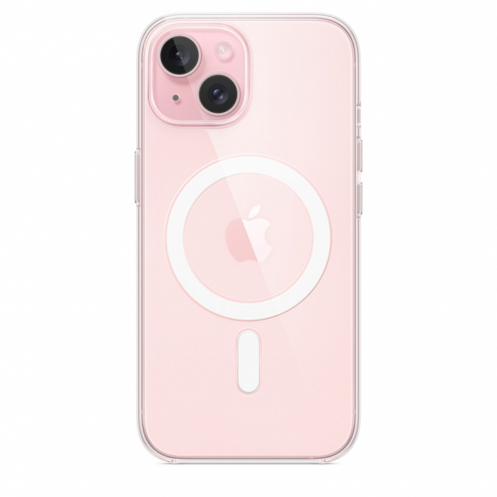 Apple iPhone 15 Clear Case w MagSafe [2]