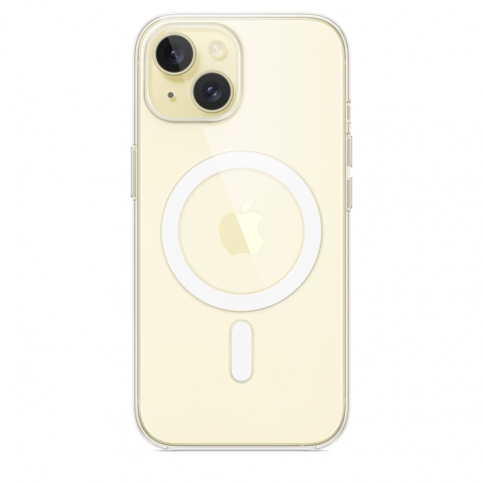 Apple iPhone 15 Clear Case with MagSafe [6]