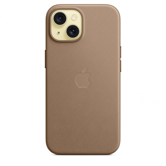 Apple iPhone 15 FineWoven Case w MagSafe - Taupe [7]