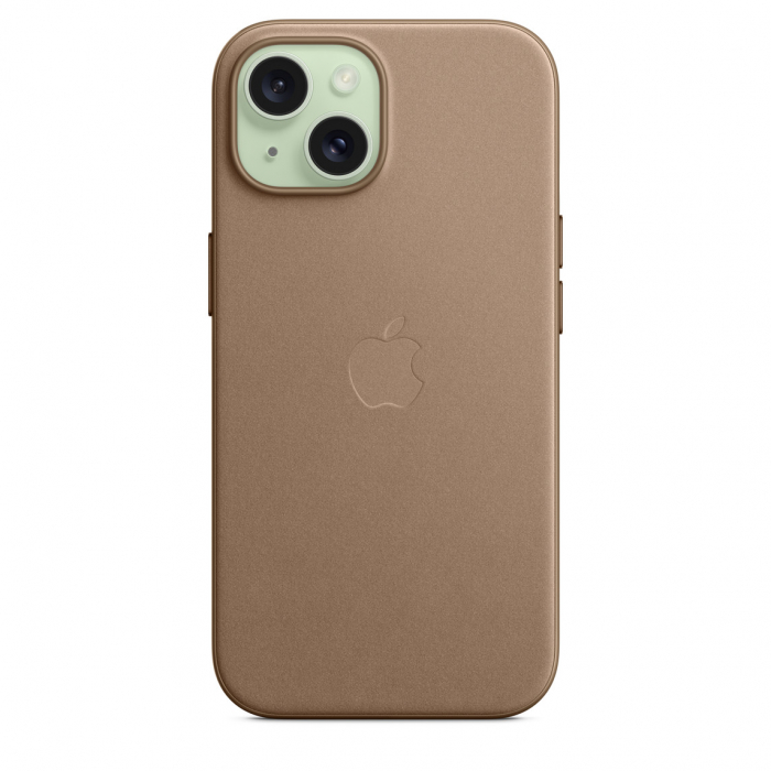 Apple iPhone 15 FineWoven Case w MagSafe - Taupe [4]