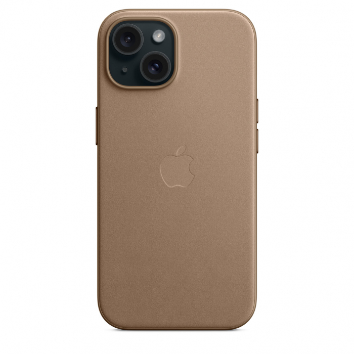 Apple iPhone 15 FineWoven Case w MagSafe - Taupe [3]