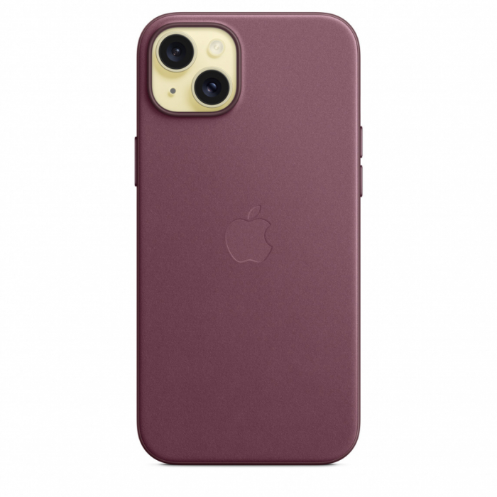Apple iPhone 15 Plus FineWoven Case w MagSafe - Mulberry [5]