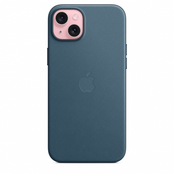 Apple iPhone 15 Plus FineWoven Case w MagSafe - Pacific Blue [3]