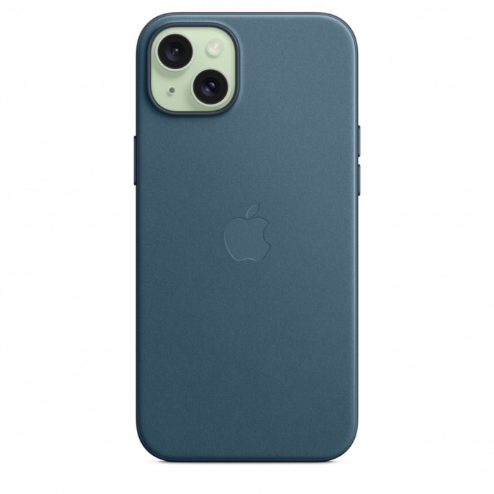Apple iPhone 15 Plus FineWoven Case w MagSafe - Pacific Blue [5]