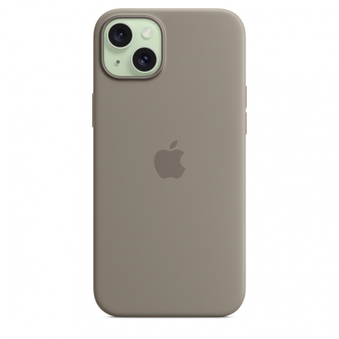 Apple iPhone 15 Plus Silicone Case with MagSafe - Clay [3]