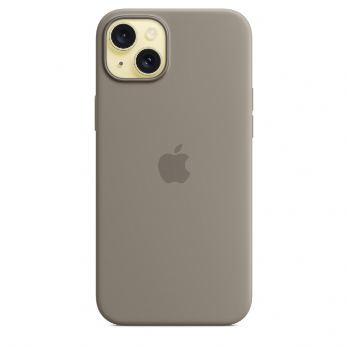 Apple iPhone 15 Plus Silicone Case with MagSafe - Clay [2]