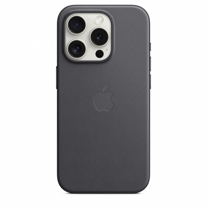 Apple iPhone 15 Pro FineWoven Case w MagSafe - Black [3]