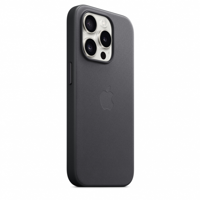 Apple iPhone 15 Pro FineWoven Case w MagSafe - Black [5]