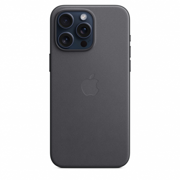 Apple iPhone 15 Pro Max FineWoven Case w MagSafe - Black [2]