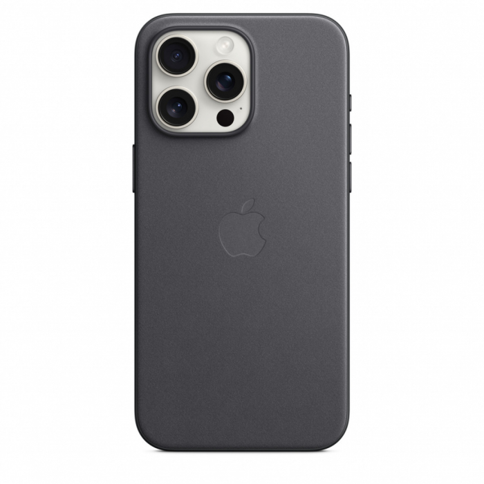 Apple iPhone 15 Pro Max FineWoven Case w MagSafe - Black [3]