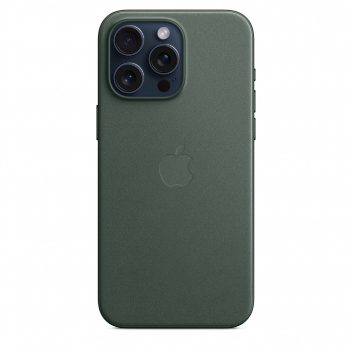 Apple iPhone 15 Pro Max FineWoven Case w MagSafe - Evergreen [2]