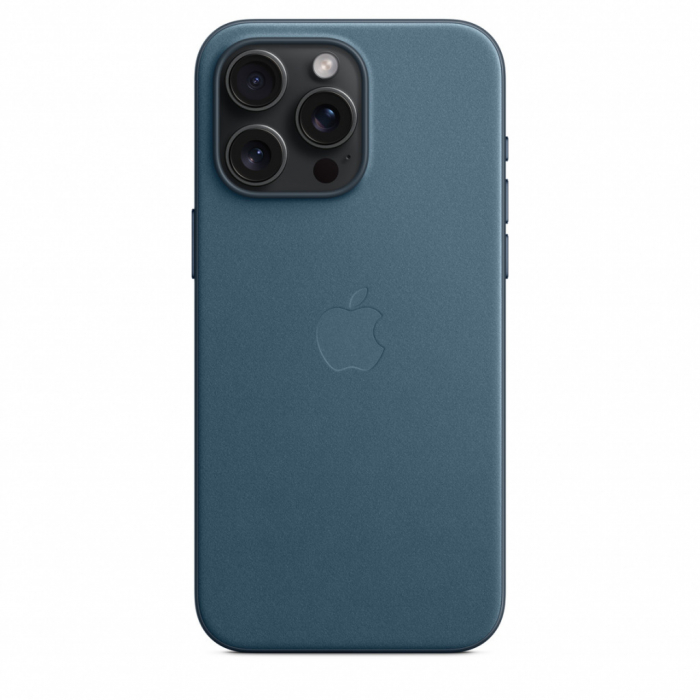 Apple iPhone 15 Pro Max FineWoven Case w MagSafe - Pacific Blue [4]