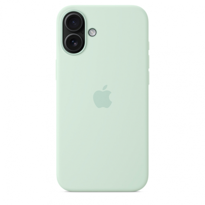 Apple iPhone 16 Plus Silicone Case with MagSafe - Aquamarine (SEASONAL) [6]