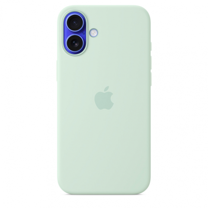 Apple iPhone 16 Plus Silicone Case with MagSafe - Aquamarine (SEASONAL) [3]
