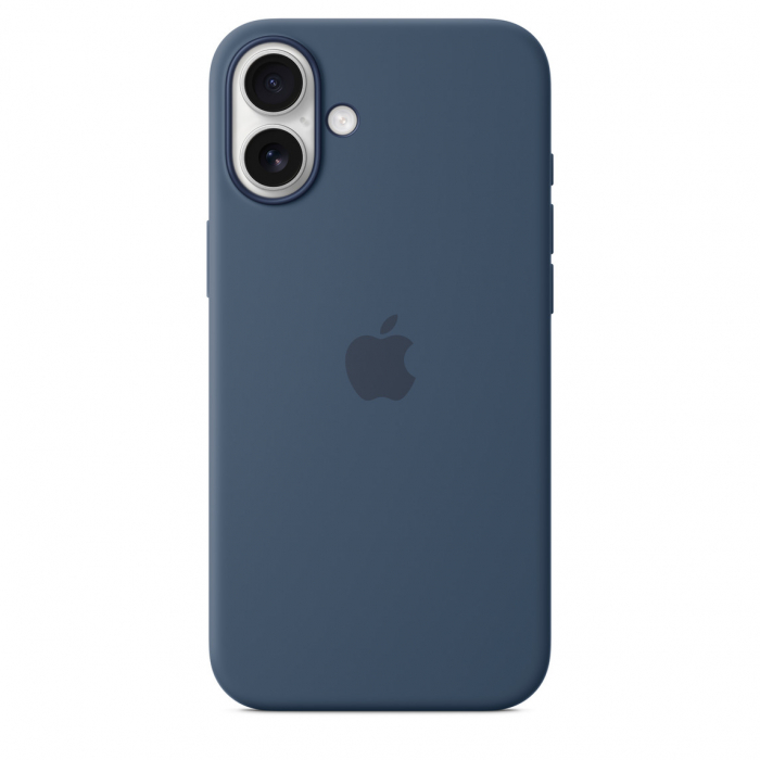 Apple iPhone 16 Plus Silicone Case with MagSafe - Denim [2]