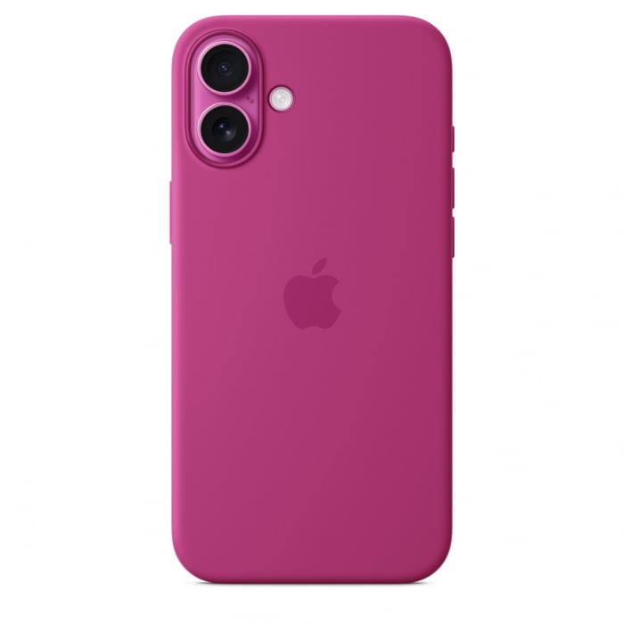 Apple iPhone 16 Plus Silicone Case with MagSafe - Fuchsia (Seasonal) [5]