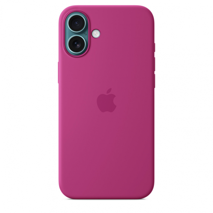 Apple iPhone 16 Plus Silicone Case with MagSafe - Fuchsia (Seasonal) [4]