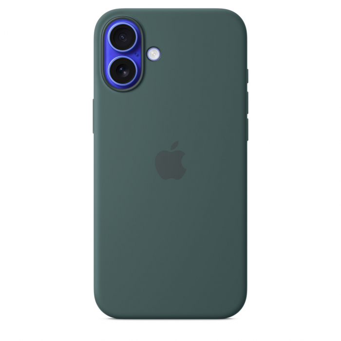 Apple iPhone 16 Plus Silicone Case with MagSafe - Lake Green (Seasonal) [1]