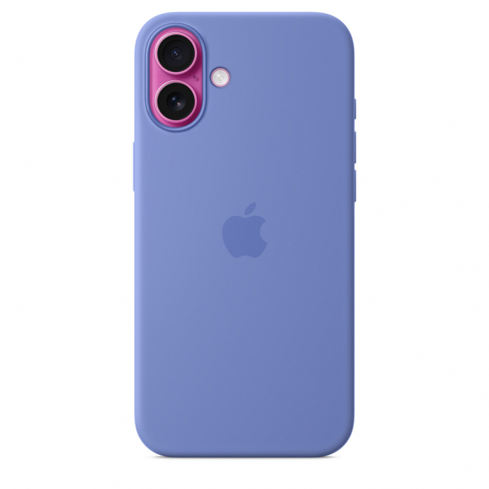 Apple iPhone 16 Plus Silicone Case with MagSafe - Periwinkle (SEASONAL) [5]