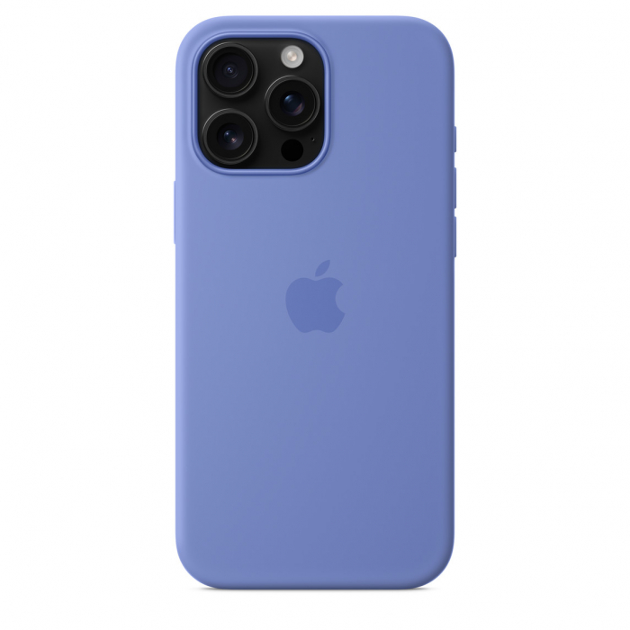 Apple iPhone 16 Pro Max Silicone Case with MagSafe - Periwinkle (SEASONAL) [4]