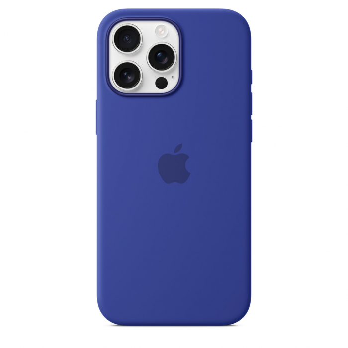 Apple iPhone 16 Pro Max Silicone Case with MagSafe - Ultramarine (Seasonal) [4]