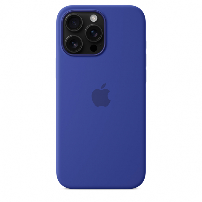 Apple iPhone 16 Pro Max Silicone Case with MagSafe - Ultramarine (Seasonal) [3]
