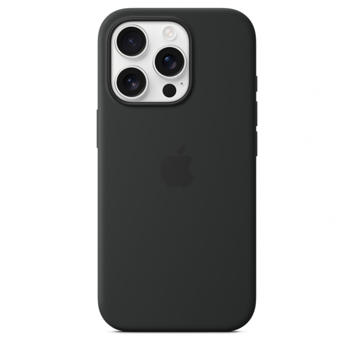 Apple iPhone 16 Pro Silicone Case with MagSafe - Black [2]