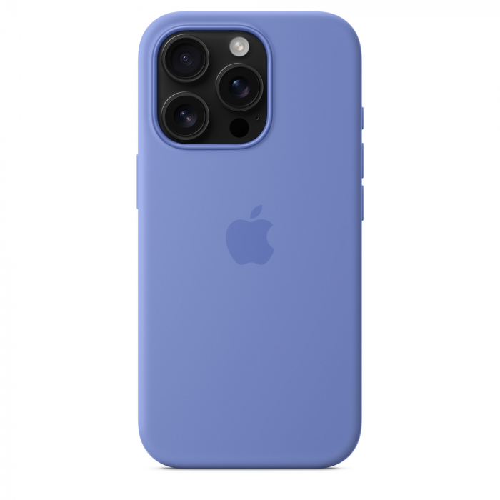Apple iPhone 16 Pro Silicone Case with MagSafe - Periwinkle (SEASONAL) [6]