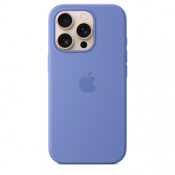 Apple iPhone 16 Pro Silicone Case with MagSafe - Periwinkle (SEASONAL) [5]