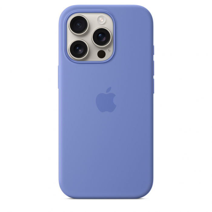 Apple iPhone 16 Pro Silicone Case with MagSafe - Periwinkle (SEASONAL) [4]