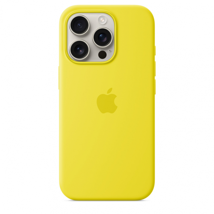 Apple iPhone 16 Pro Silicone Case with MagSafe - Star Fruit (Seasonal) [2]