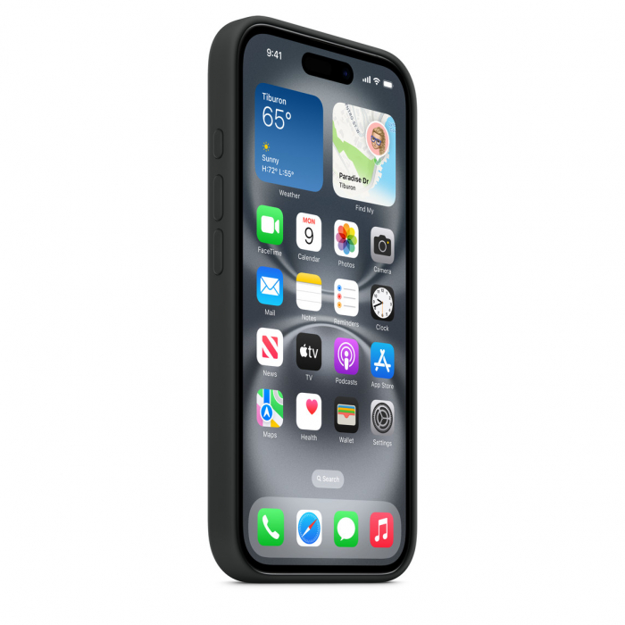 Apple iPhone 16 Silicone Case with MagSafe - Black [3]