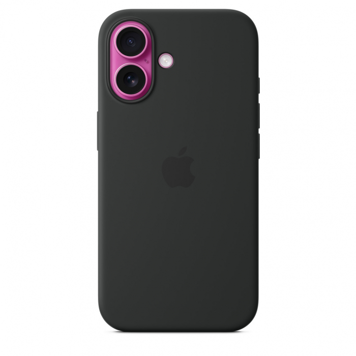 Apple iPhone 16 Silicone Case with MagSafe - Black [6]