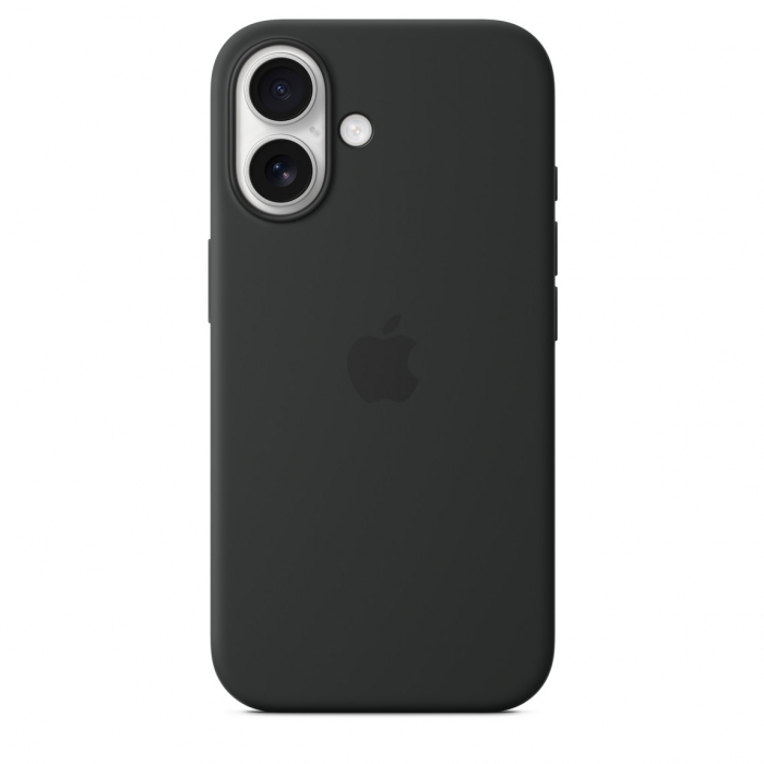 Apple iPhone 16 Silicone Case with MagSafe - Black [5]