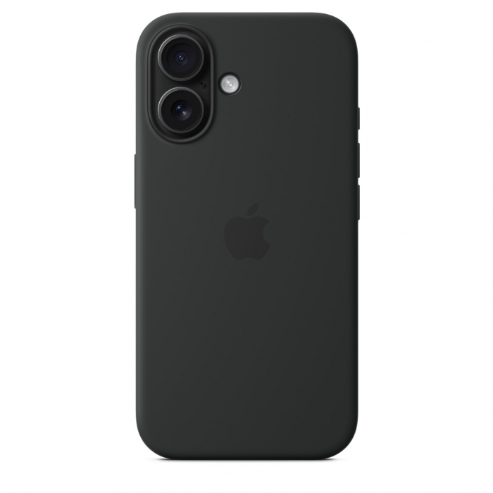 Apple iPhone 16 Silicone Case with MagSafe - Black [4]