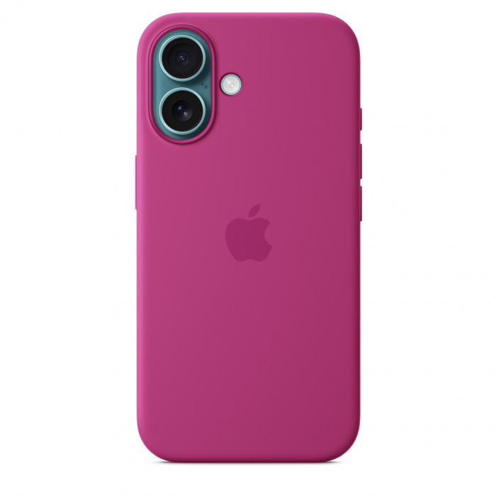 Apple iPhone 16 Silicone Case with MagSafe - Fuchsia (Seasonal) [3]