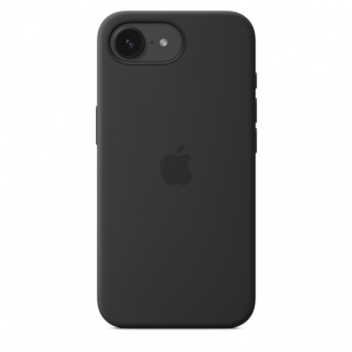 Apple iPhone 16e Silicone Case Black [3]