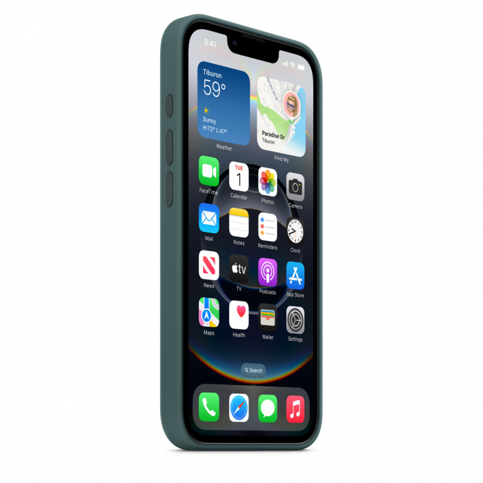 Apple iPhone 16e Silicone Case Lake Green [2]