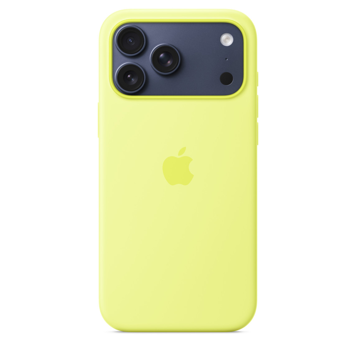 Apple iPhone 17 Pro Max Silicone Case with MagSafe – Neon Yellow [2]