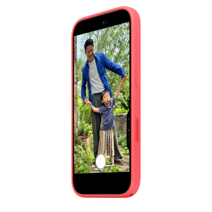 Apple iPhone 17 Silicone Case with MagSafe - Bright Guava (SEASONAL) [6]