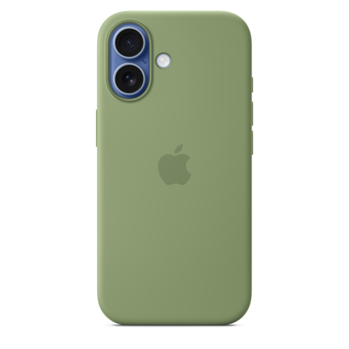 Apple iPhone 17 Silicone Case with MagSafe - Light Moss [2]