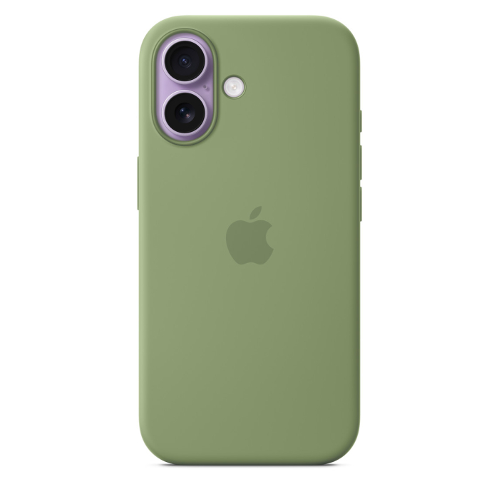 Apple iPhone 17 Silicone Case with MagSafe - Light Moss [6]