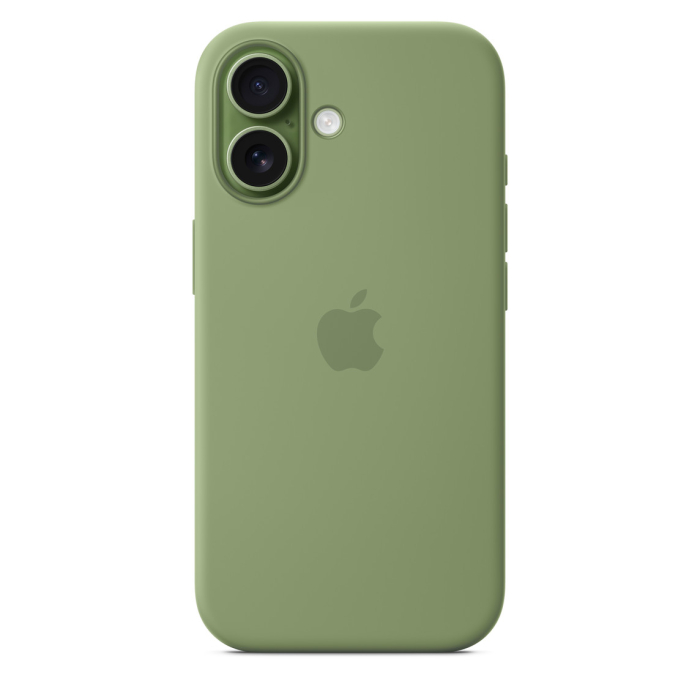 Apple iPhone 17 Silicone Case with MagSafe - Light Moss [1]