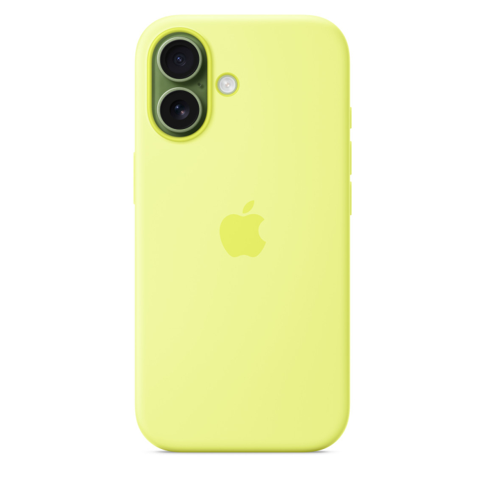 Apple iPhone 17 Silicone Case with MagSafe - Neon Yellow [6]