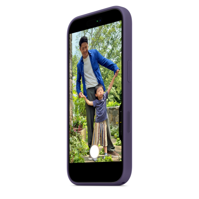 Apple iPhone 17 Silicone Case with MagSafe - Purple Fog [3]