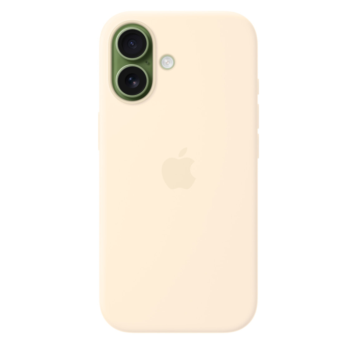 Apple iPhone 17 Silicone Case with MagSafe - Vanilla (SEASONAL) [3]